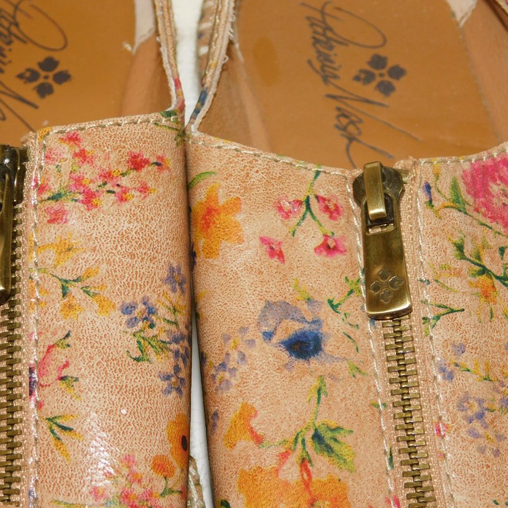 Patricia Nash Floral Espadrille Slip-On Sneakers in Blush Multi - Picture 4 of 12